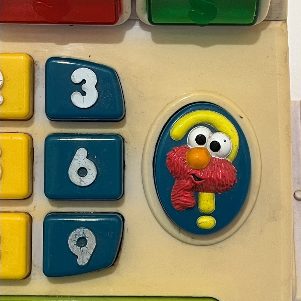 Vintage Sesame Street Cash Register Money Elmo Bert Ernie Cookie Monster - Picture 7 of 15